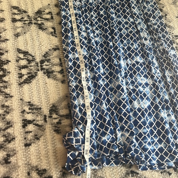 Blue Patterned Dress - Picture 2 of 3